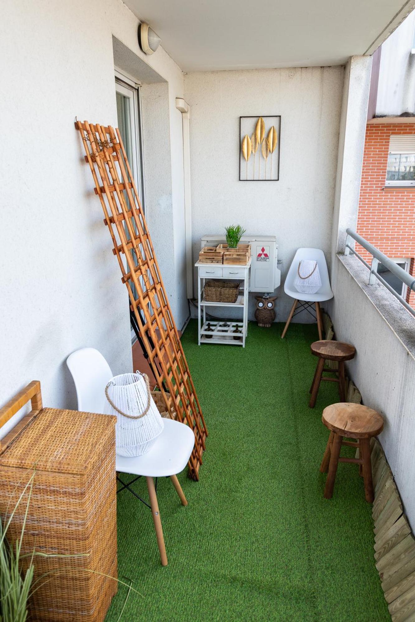 Chouette , Un Logement T3 Cozy Tout Proche Du Metro Et Parking Prive A Disposition Toulouse Exterior foto