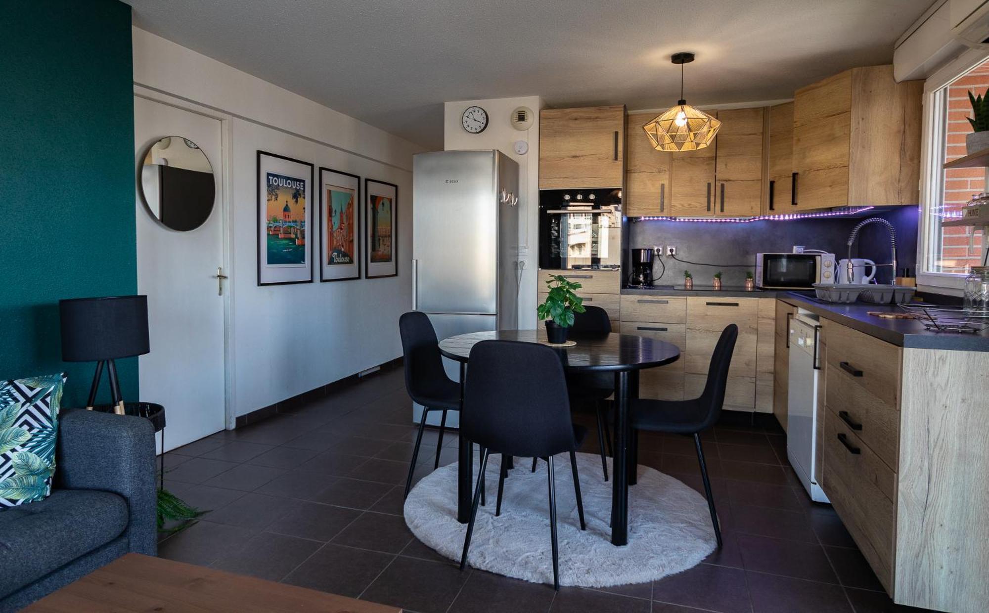 Chouette , Un Logement T3 Cozy Tout Proche Du Metro Et Parking Prive A Disposition Toulouse Exterior foto